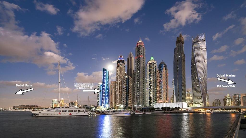 Exquisite, Luxe 1Bd Apartment, Unparalleled Sea Views, Prime Dubai Marina Location & Full Kitchen By "La Buena Vida Holiday Homes Bagian luar foto