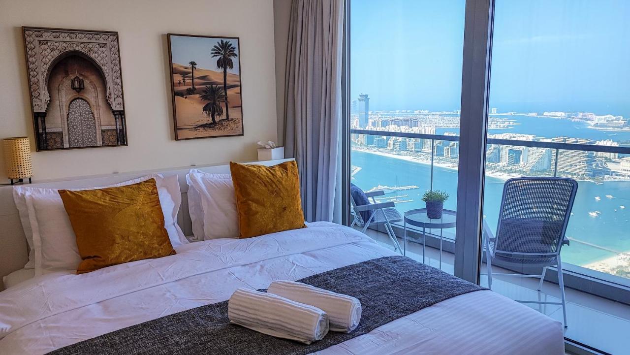 Exquisite, Luxe 1Bd Apartment, Unparalleled Sea Views, Prime Dubai Marina Location & Full Kitchen By "La Buena Vida Holiday Homes Bagian luar foto